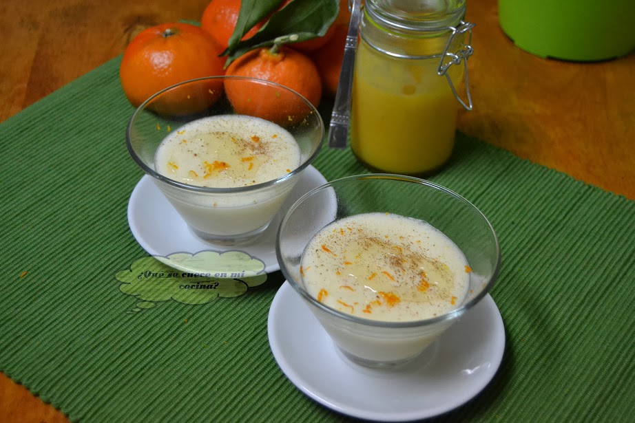 mousse de mandarina
