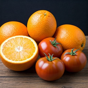 Mischkiste 9 kg: Saftorangen (7 kg) + valencianische Tomaten (2 kg) ✔